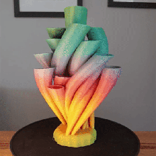 corail vase 3d print model - Mito3D
