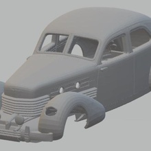 cabo de 812 - 1937 impressão do corpo carro jogo alimentação printable o slot scalextric tamiya rc 3d print model - Mito3D