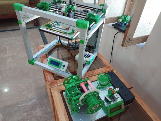 núcleo xy 3d impresora impresión mascota reciclaje 3d print model - Mito3D