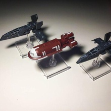 corellien étoile Navette sénateur guerres jeu guerre wing compatible 3d print model - Mito3D