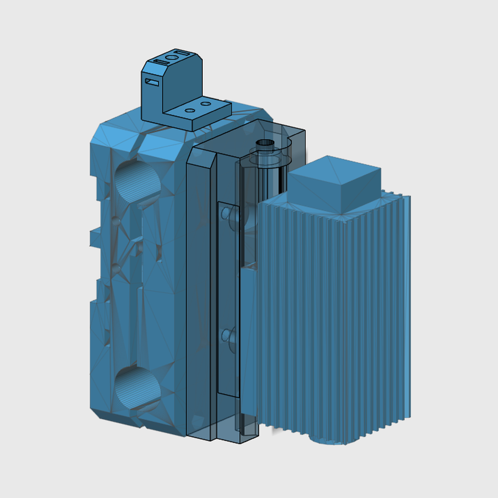 corexy laser incisore montare 3d stampante parti 3D print model - Mito3D