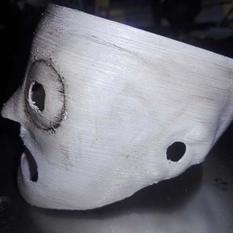 corey taylor mask - slipknot gadget tortoiseshell 3D print model - Mito3D