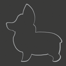corgi cortador herramienta corg perro perrito molde cocina galletas horno 3d print model - Mito3D