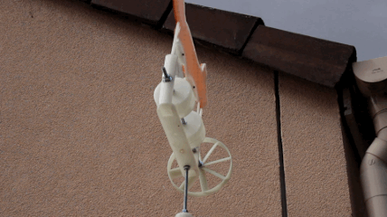 corgouette 3d imprimé girouette DIY corgi chien 3d print model - Mito3D