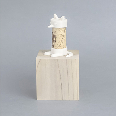 cork corcastic Bay fox dostlar gadget 3D print model - Mito3D