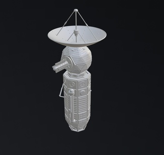 cornelius mmrich Satellit NASA Universum Platz Astronauten 3d print model - Mito3D