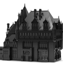 cornelius vanderbilt ii mansion nyc various usa building architecture 3d print model - Mito3D