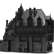 cornelius vanderbilt ii mansion nyc various architecture building usa 3d print model - Mito3D