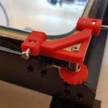 suporte de canto glassplate wanhao i3 ferramenta Impressora 3d acessórios 3d print model - Mito3D