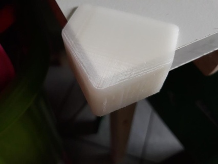 corner desk guard fitting wood 3d printing 3d print model - Mito3D