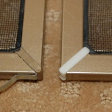 des joints d'angle en aluminium écrans la maison les pièces de rechange fenêtre pella support 3d print model - Mito3D
