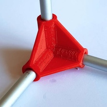 corner piece tool clicks together magnet 3d print model - Mito3D