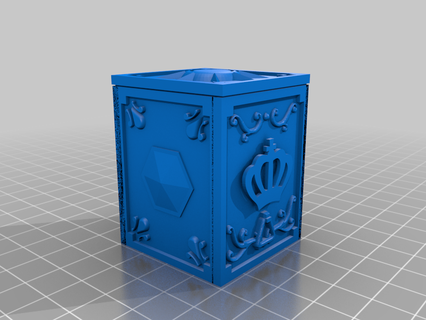 coroa sulista Pandora caixa santo seiya 3d impressão 3d print model - Mito3D