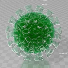 corona virus 3d print v30 - going viral various biology 3d print model - Mito3D