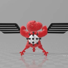 coronasolution águila-mono art las esculturas 3d print model - Mito3D