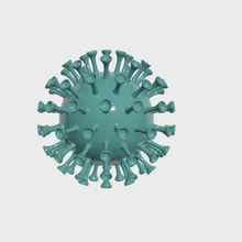 coronavirus art jouet covid virus 3d print model - Mito3D
