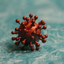 coronavirus covid-19 art pandemia virus 3d print model - Mito3D