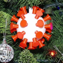 coronavirus covid 19 palla Natale albero 2020 3d print model - Mito3D