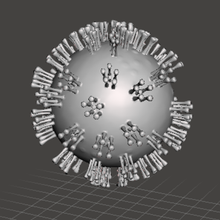 coronavirus virus Spiel - Spielzeug 3d print model - Mito3D