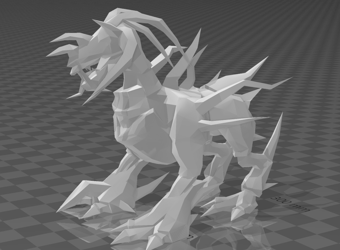 corporeal beast osrs Art runescape corp mini 3D print model - Mito3D