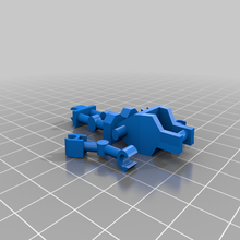 corpo andróide batalha ab1 sans tete combate andróides Lego compatível robocop robocop2 Estrela guerras 3d print model - Mito3D