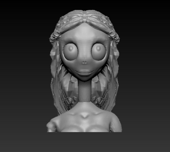 cadáver noiva Emily Bruxas Horror terror 3D print model - Mito3D