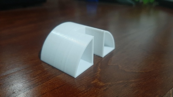 corrugated sheet metal dowel spacer supplement Architecture veneer separator roof taco wavy ribbed screw 3d print model - Mito3D