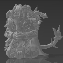 corrupted rat monk game warhammer death guard plague nurgle smelly pestilence 3d print model - Mito3D