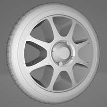 Corsa Estrela 13 Chevrolet opel estrela encontro borda roda cobrir bainha pneus aros rodas afinação 1 43 brinquedos 3d print model - Mito3D