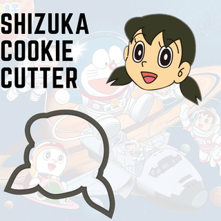 cortador galletas shizuka biscotto taglierina doraemon nobita takeshi anime 3d print model - Mito3D