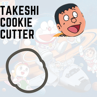 cortador galletas Takeshi Galleta Doraemon nobita shizuka anime 3d print model - Mito3D