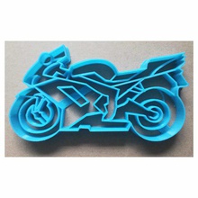 cortador galletas moto aracı motosiklet fondan galleta cortante çerez kesici 3d print model - Mito3D