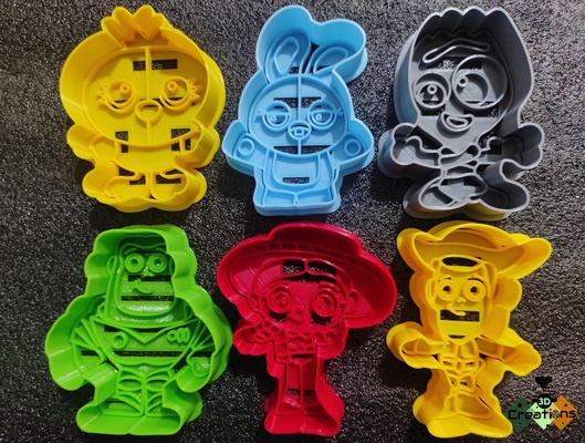 cortadores galletas toy story hogar casa juguete historia cortador galleta 3d print model - Mito3D