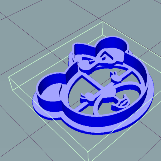 cortadores urso - cortador de cookie ferramenta a massa biscoito bolacha o 3D print model - Mito3D