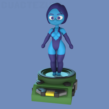 Cortana Heiligenschein Kunst Zahl 3d Modell Mädchen Spielzeuge Masterchief 3d print model - Mito3D