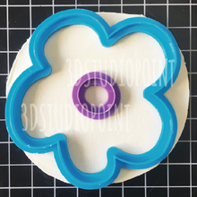 cortante flor 15 cm cookie cutter flower 3d print model - Mito3D