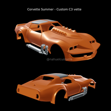 corvette summer - custom c3 vette 3d print model - Mito3D