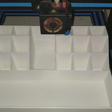 kozmetik Organizatör ev makyaj kutusu ajanda düzenlemek 3d print model - Mito3D