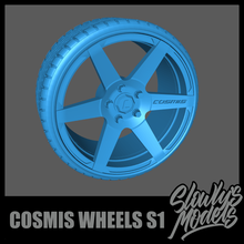 cosmis wheels s1 model car rims aoshima 1/24 1:24 1:25 1/25 fujimi tamiya revell amt lindberg monogram 3d print model - Mito3D