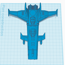 cosmowing capitán harlock albator raimar Arte 3d print model - Mito3D