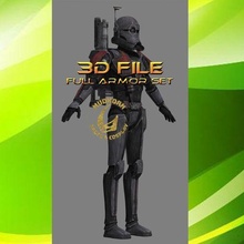 cosplay armadura punto mira malo lote estrella guerras clon soldado 3d print model - Mito3D