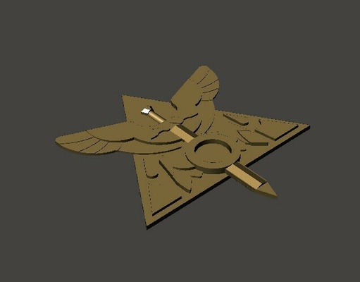 cosplay empereur clan épingle emblème badge hibou maison réplique amusement art décoration dessin animé 3d print model - Mito3D