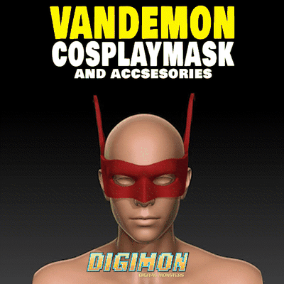 cosplay maske myostimon abonnieren digimon anime halloween comic ärmel metallkrieger kostüm 3d print model - Mito3D