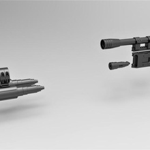 cosplay parti blaster rifle dlt-19 quinquies star wars vari kit il fucile dlt19d starwars stormtrooper deathtrooper di stampa stampabile giocattolo ambito applicazione la pistola replica 3d print model - Mito3D