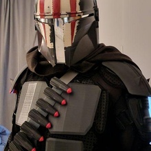 cosplay shoulder armor 3d print model - Mito3D