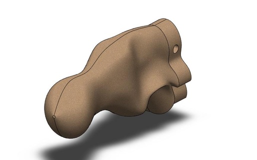 costume nose nose costume  3d print model - Mito3D