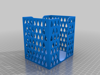 Baumwolle Veranstalter Lager Box Frau bilden make up Optimierung Zubehör 3d print model - Mito3D