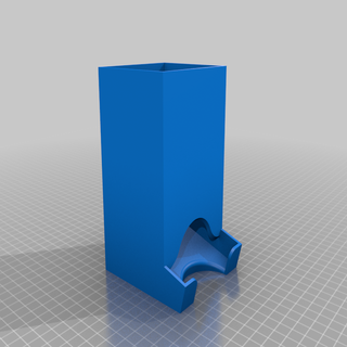 Baumwolle wolle Knospe Spender Badezimmer 3d print model - Mito3D