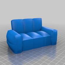 couch home model furniture 3d print model - Mito3D
