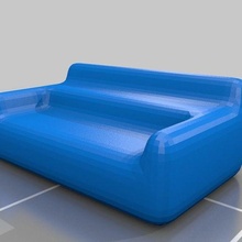 couch is318 makerbot mrh318 nyupoly useless model furniture 3d print model - Mito3D